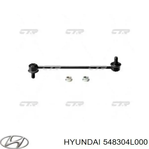 Montante de estabilizador dianteiro Hyundai/Kia 548304L000