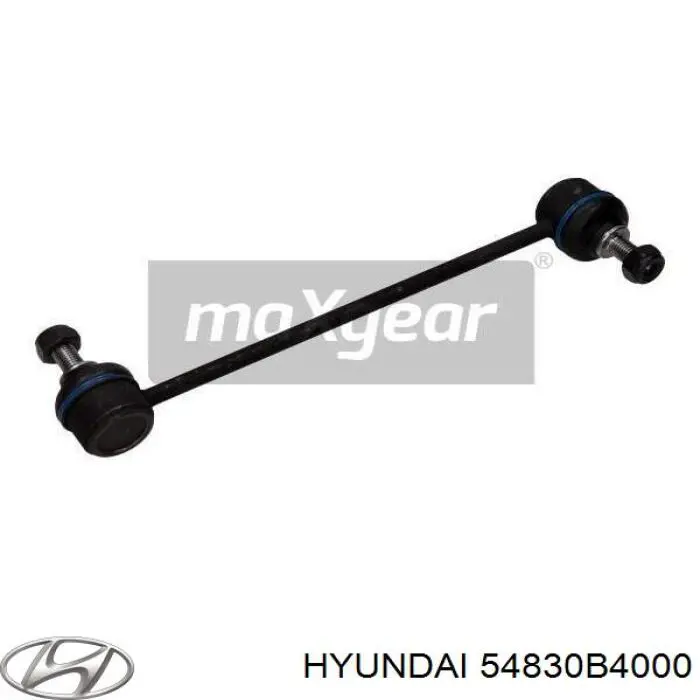 54830B4000 Hyundai/Kia montante esquerdo de estabilizador dianteiro