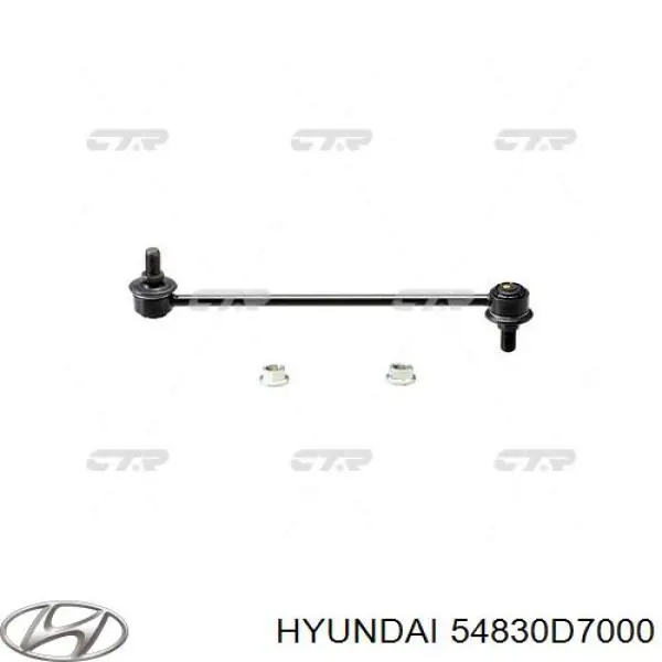 Стойка стабилизатора переднего Hyundai/Kia 54830D7000