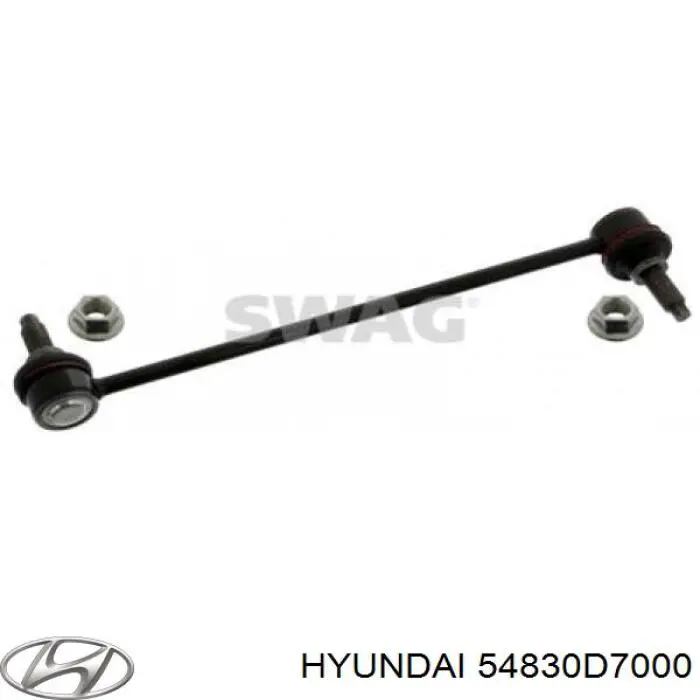 Soporte de barra estabilizadora delantera 54830D7000 Hyundai/Kia