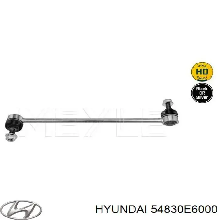 54830E6000 Hyundai/Kia montante esquerdo de estabilizador dianteiro