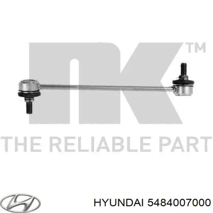 Линк стабилизатора, переднего, правый Hyundai/Kia 5484007000 цена, от 10.15 USD