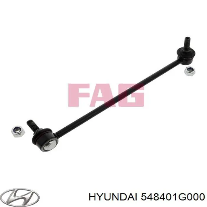 Линк стабилизатора, переднего, правый Hyundai/Kia 548401G000 цена, от 9.33 USD