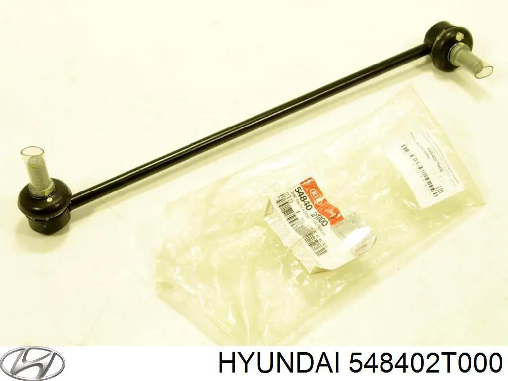 Стойка стабилизатора, переднего, правая Hyundai/Kia 548402T000
