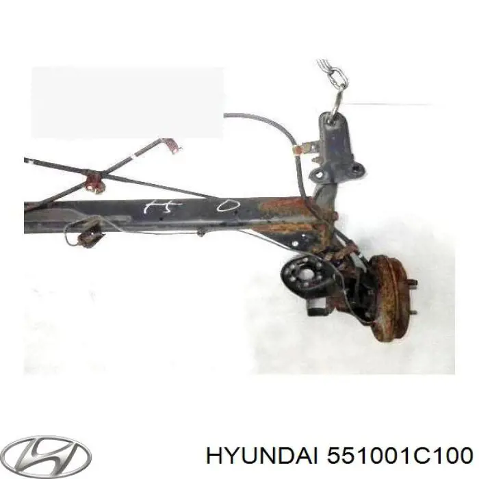 Балка задней подвески поперечная Hyundai/Kia 551001C100 цена, от 225.09 USD