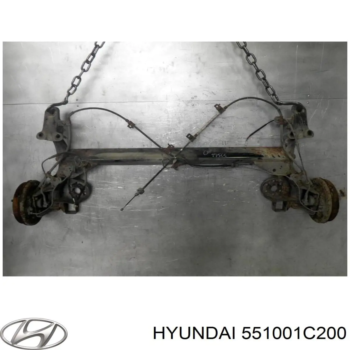 Балка задней подвески поперечная Hyundai/Kia 551001C200 цена, от 319.77 USD