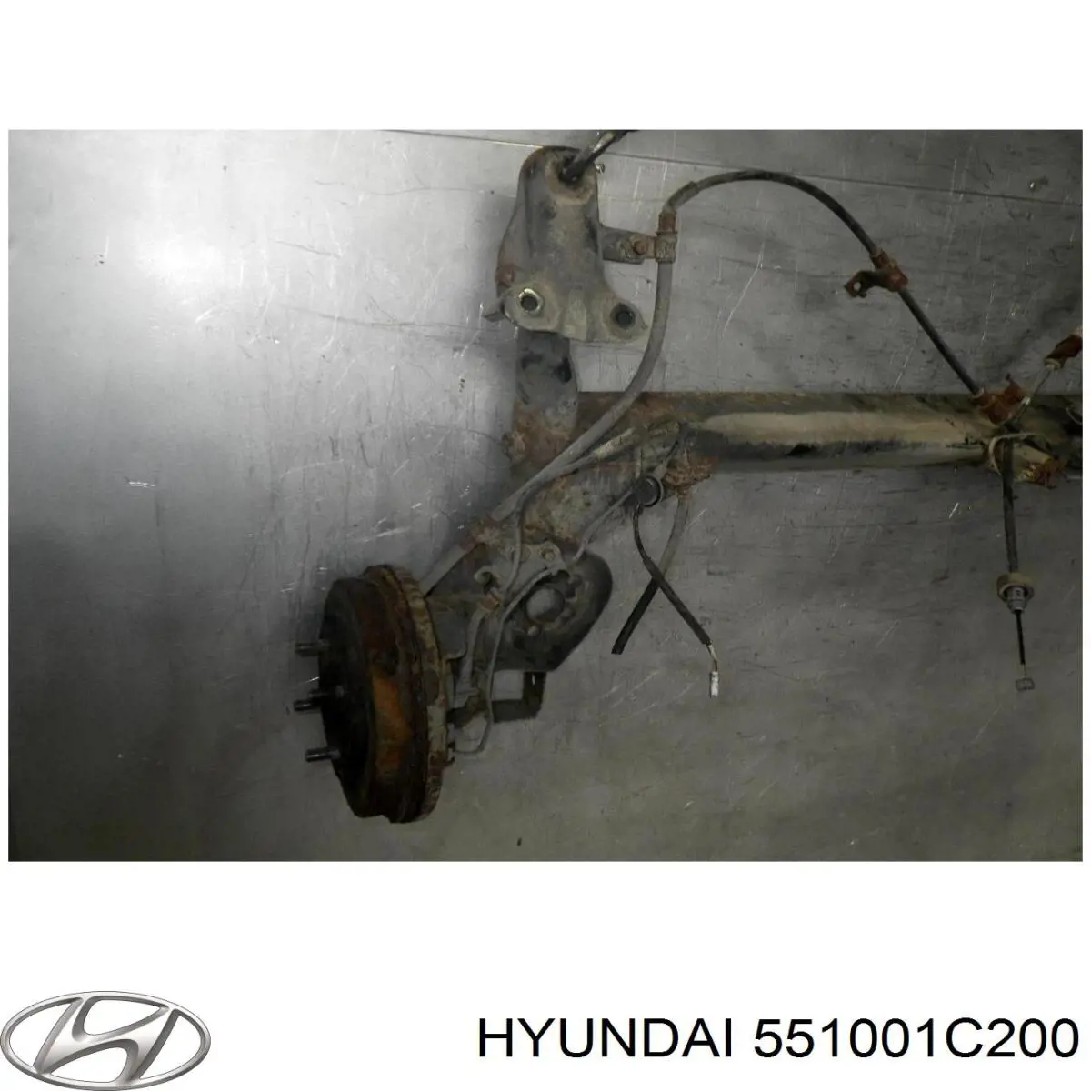 Купить 551001C200 Hyundai/Kia Оси полуприцепов и прицепов