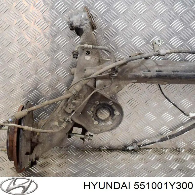 551001Y300 Hyundai/Kia балка задней подвески (подрамник)