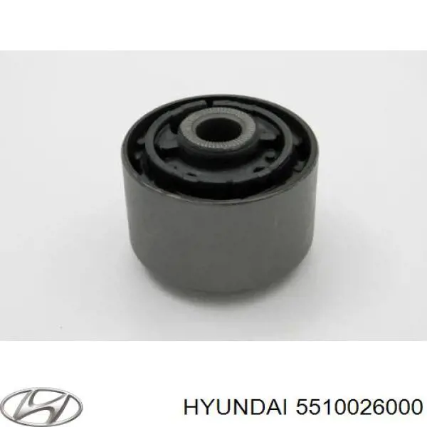 Рычаг (тяга) задней подвески продольный нижний левый 5510026000 Hyundai/Kia