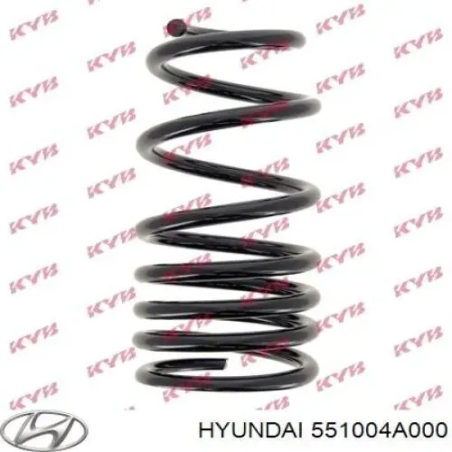 Пружина амортизатора Hyundai/Kia 551004A000 цена, от 57.77 USD