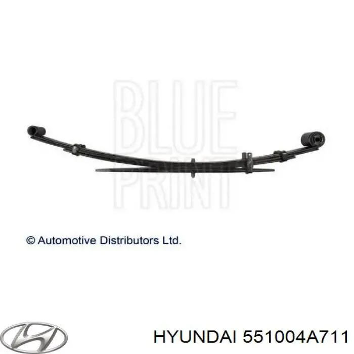 Рессора задняя 551004A711 Hyundai/Kia