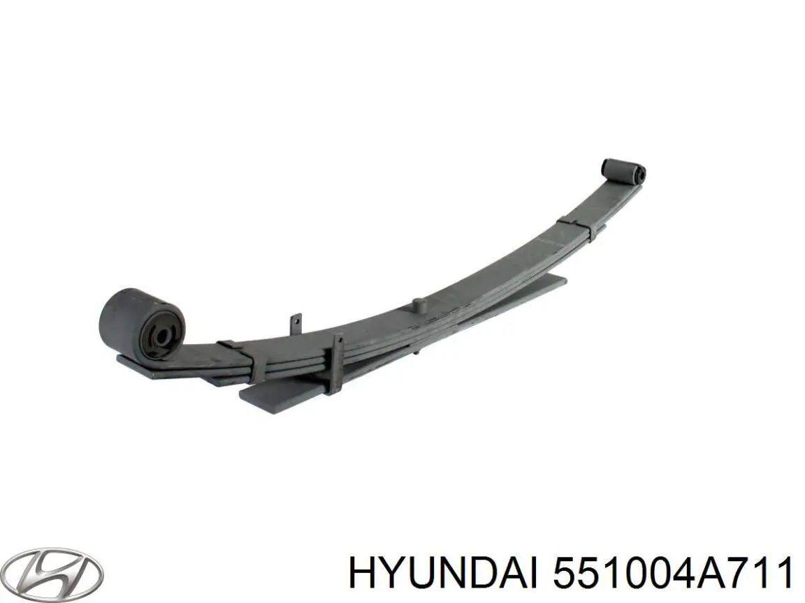 Рессора (задняя) Hyundai/Kia 551004A711