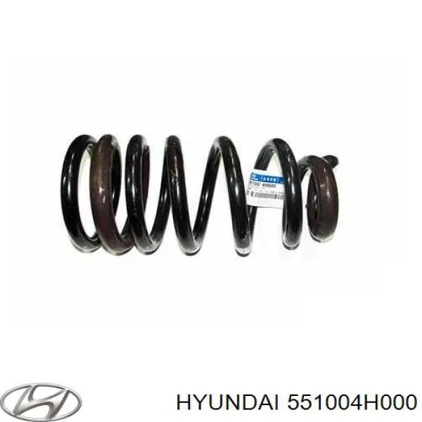 551004H000 Hyundai/Kia пружина задняя