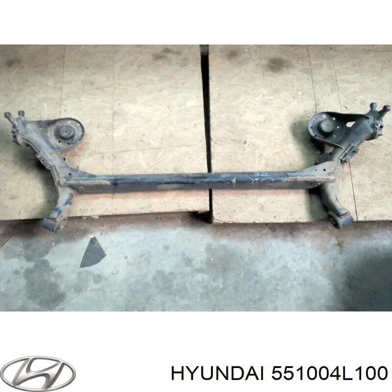 551004L100 Hyundai/Kia балка задней подвески (подрамник)
