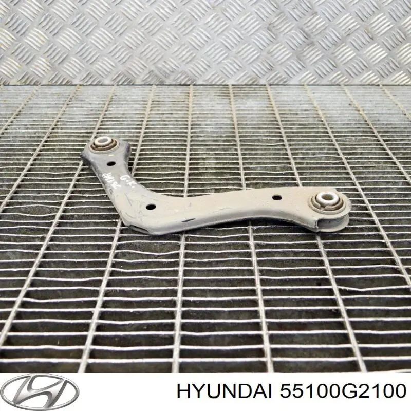 Braço oscilante superior esquerdo de suspensão traseira para Hyundai IONIQ (AE)