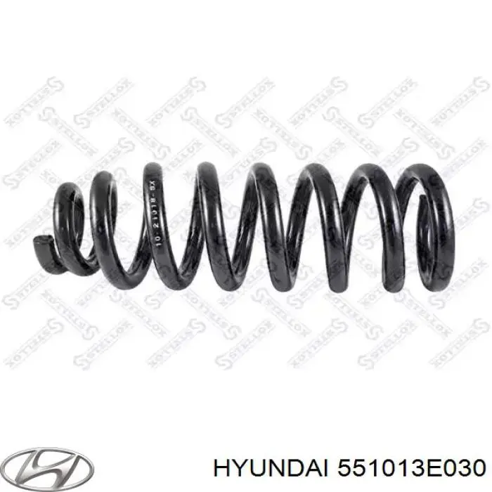 Задняя пружина 551013E030 Hyundai/Kia