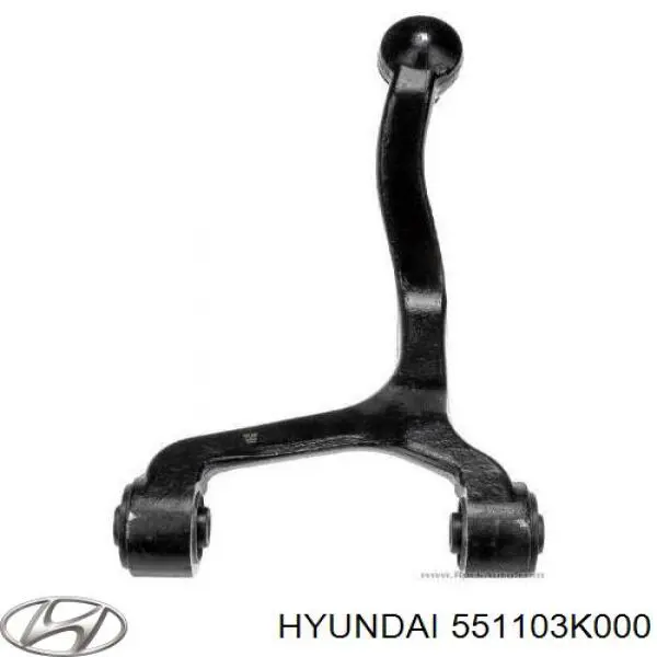Купить 551103K000 Hyundai/Kia Рычаг задней подвески верхний, левый