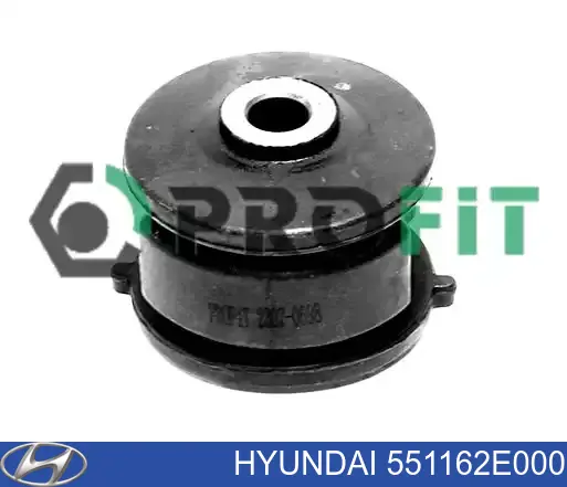 Сайлентблок заднего продольного рычага 551162E000 Hyundai/Kia