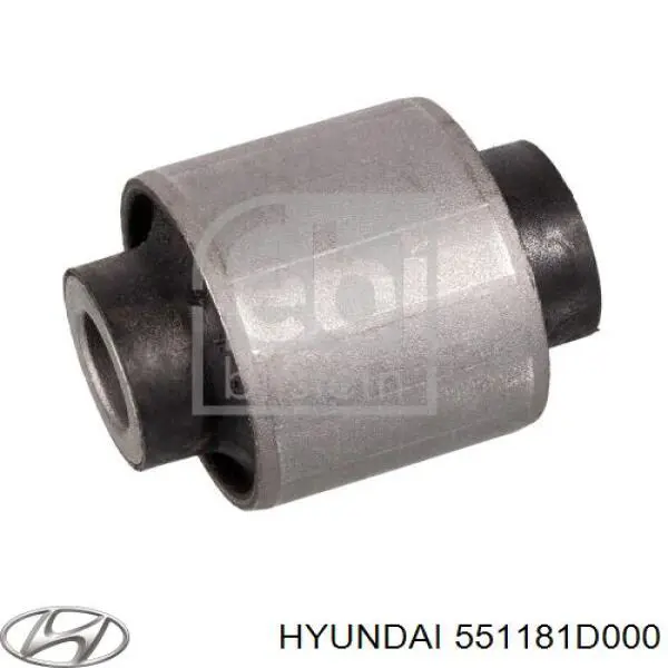 Сайлентблок задней поперечной тяги Hyundai/Kia 551181D000 цена, от 5.11 USD