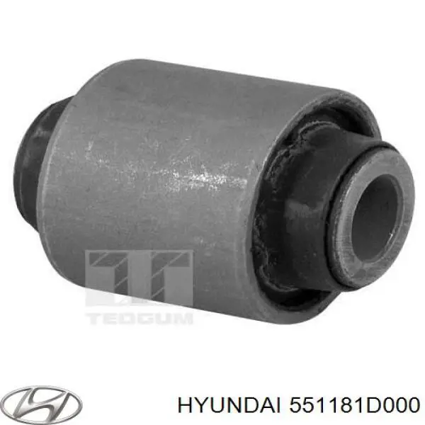 Купить 551181D000 Hyundai/Kia Сайлентблок заднего поперечного рычага
