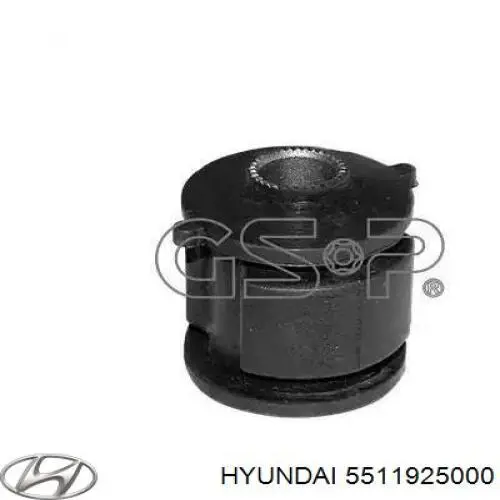 Сайлентблок заднего продольного рычага передний 5511925000 Hyundai/Kia