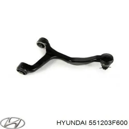 Купить 551203F600 Hyundai/Kia Рычаг (тяга) задней подвески продольный верхний правый