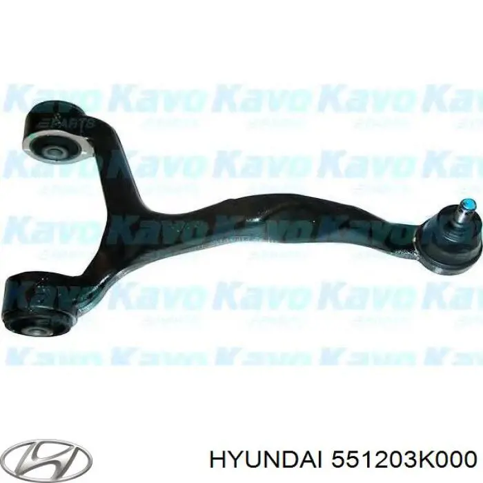 Купить 551203K000 Hyundai/Kia Рычаг задней подвески верхний, правый