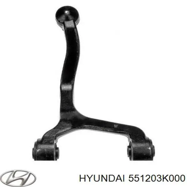 Верхний правый рычаг задней подвески 551203K000 Hyundai/Kia