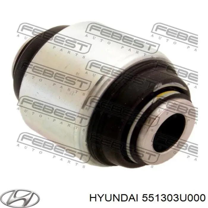 Сайлентблок цапфы задней 551303U000 Hyundai/Kia
