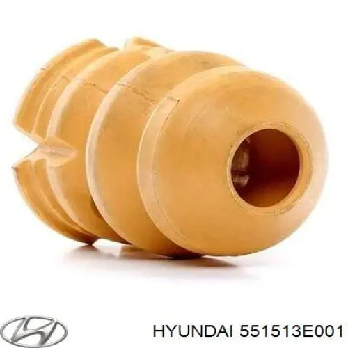 551513E001 Hyundai/Kia pára-choque (grade de proteção de amortecedor traseiro)