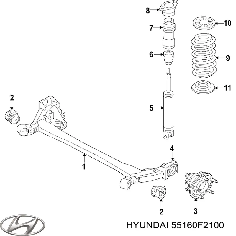 55160F2100 Hyundai/Kia 