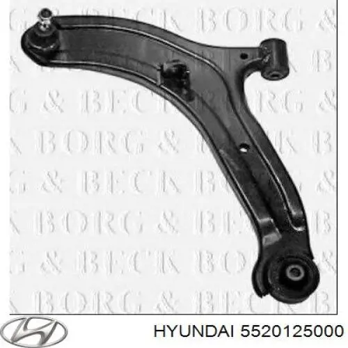 Купить 11100069 GMB Рычаг задней подвески поперечный левый