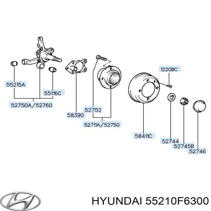 Купить 55210F6300 Hyundai/Kia 