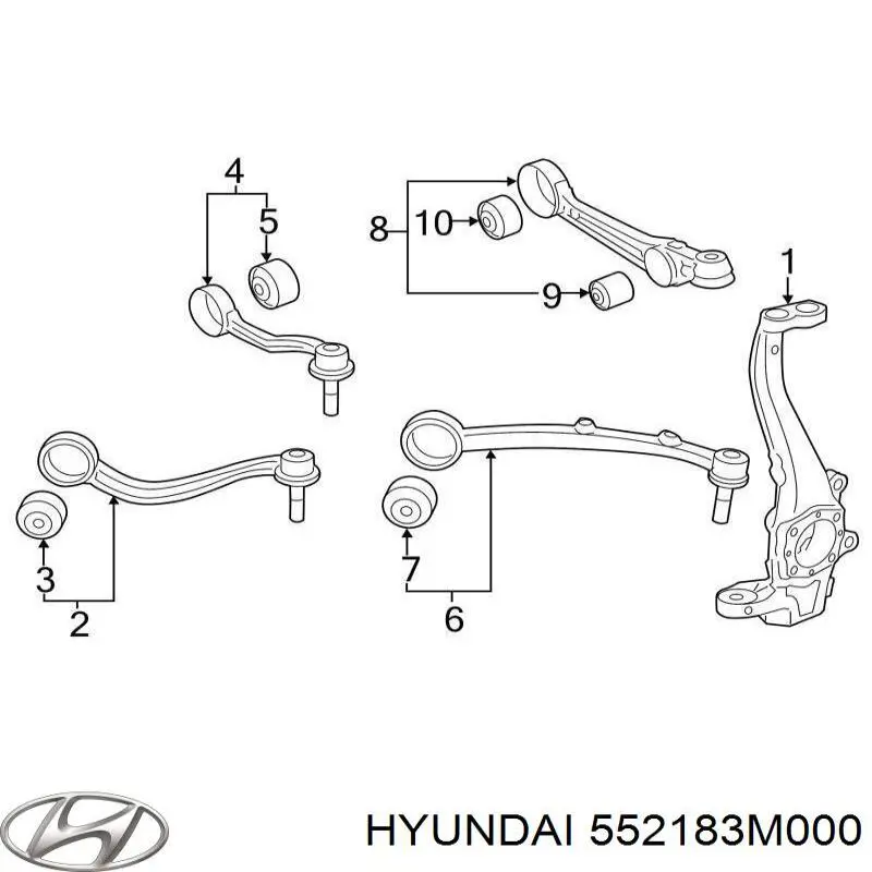 552183M000 Hyundai/Kia