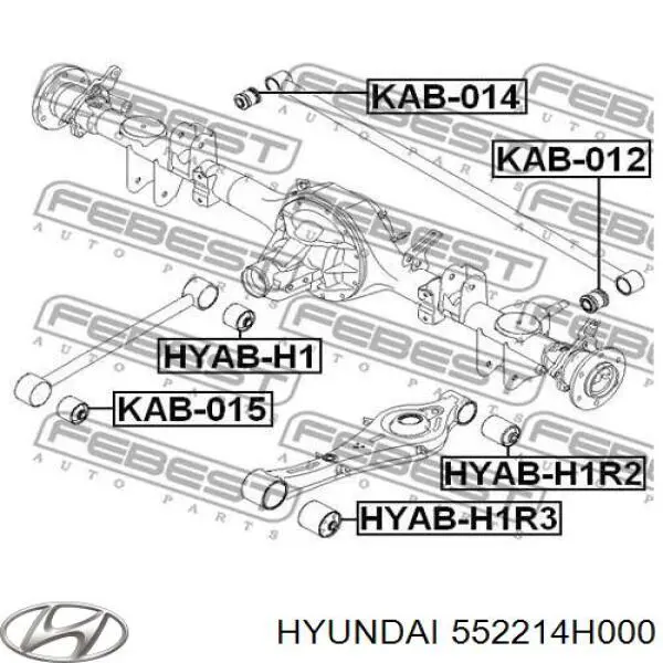 Купить 552214H000 Hyundai/Kia 