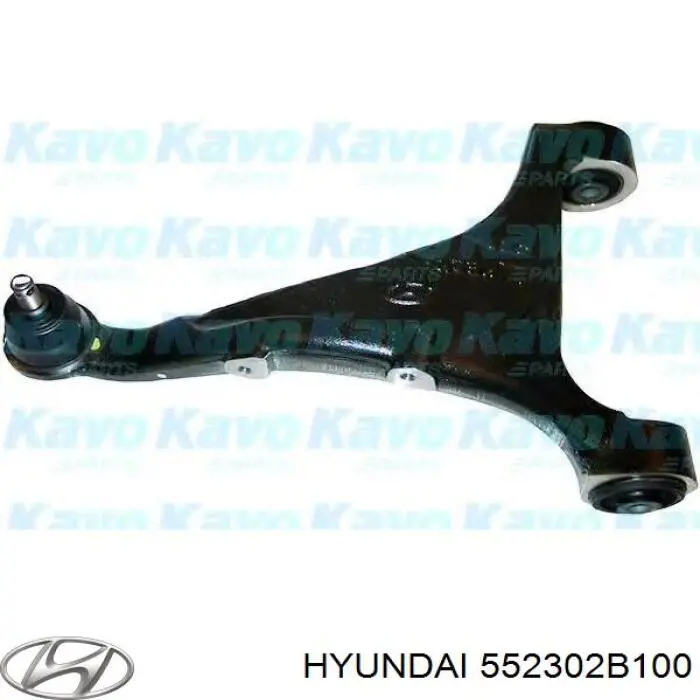 552302B100 Hyundai/Kia braço oscilante superior esquerdo de suspensão traseira