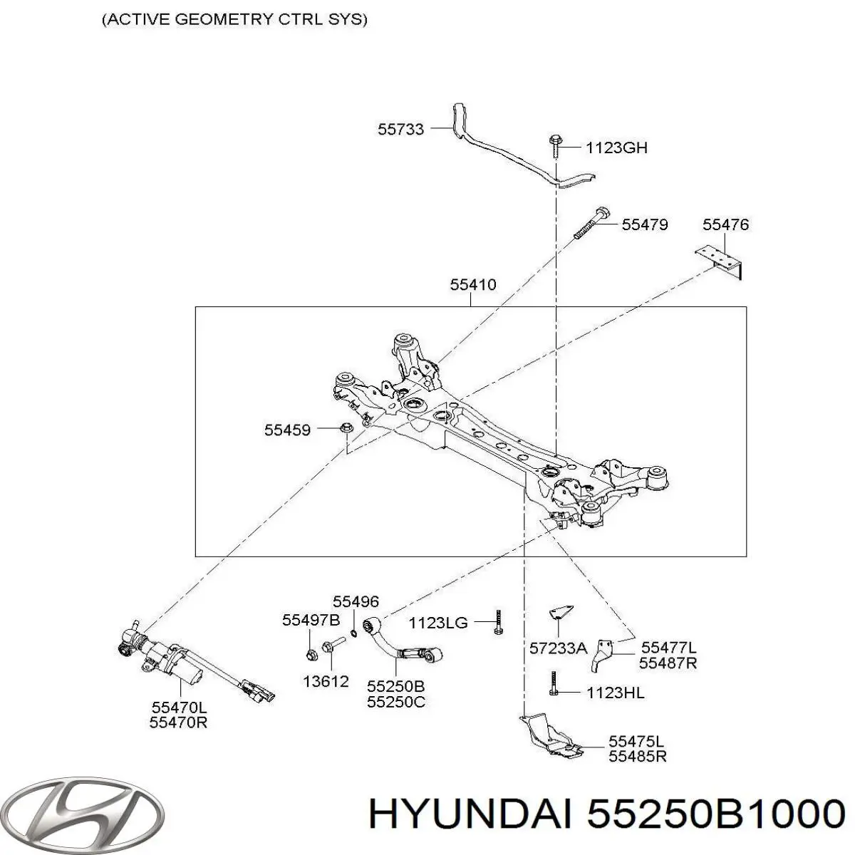 55250B1000 Hyundai/Kia 