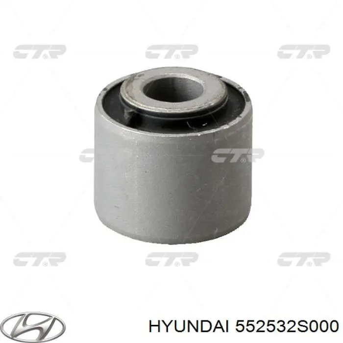 552532S000 Hyundai/Kia bloco silencioso da barra panhard (de suspensão traseira)