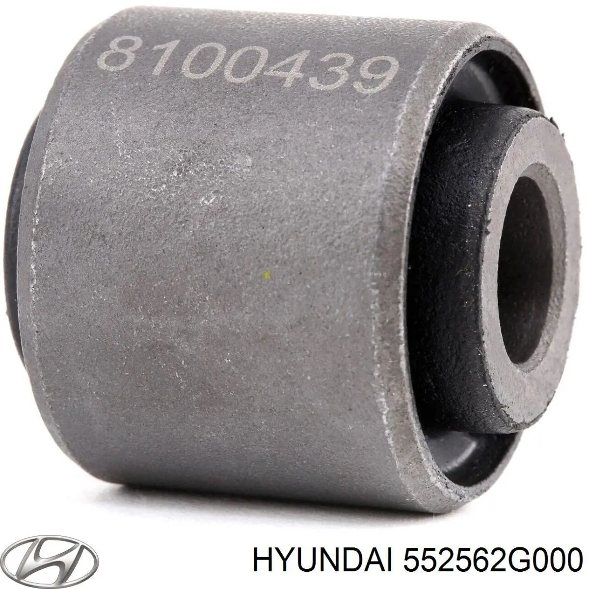 Сайлентблок внутренний заднего поперечного рычага Hyundai/Kia 552562G000