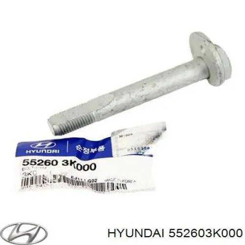 Болт крепления заднего развального рычага, внутренний Hyundai/Kia 552603K000