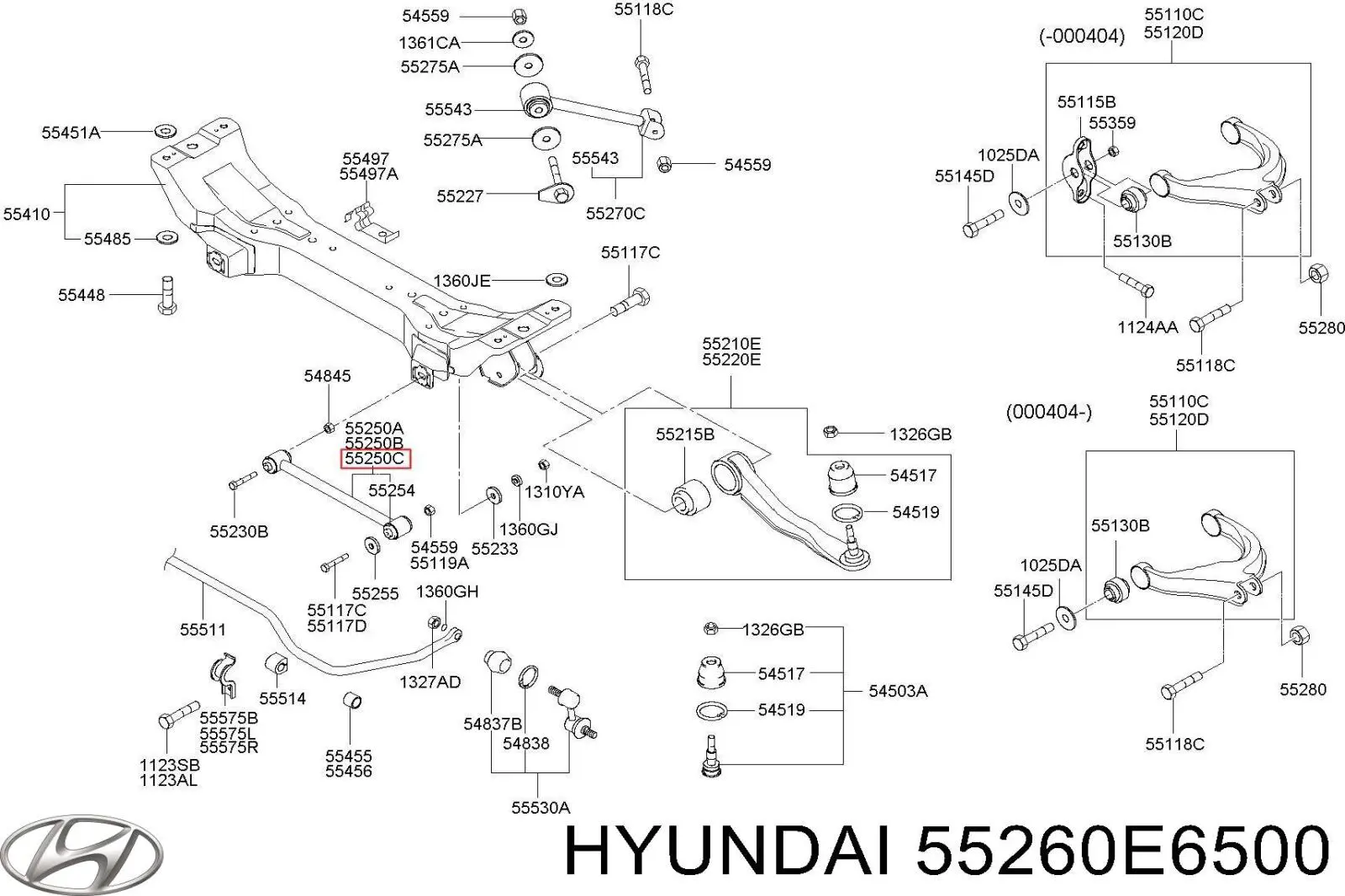 Купить 55260E6500 Hyundai/Kia 