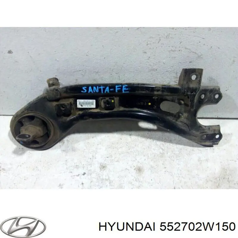 552702W150 Hyundai/Kia braço oscilante (tração longitudinal inferior esquerdo de suspensão traseira)