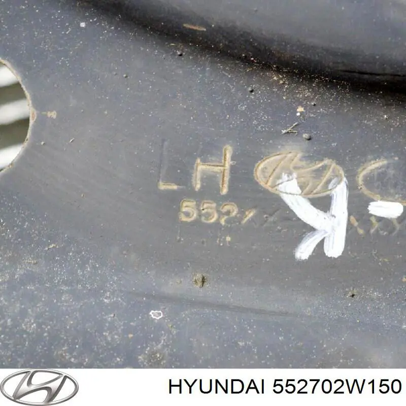 552702W150 Hyundai/Kia Рычаг (тяга) задней подвески продольный нижний левый