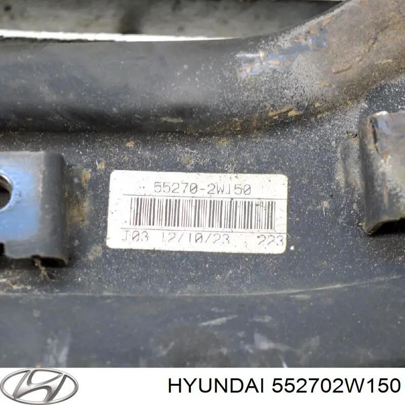 Рычаг (тяга) задней подвески продольный нижний левый Hyundai/Kia 552702W150 цена, от 38.14 USD