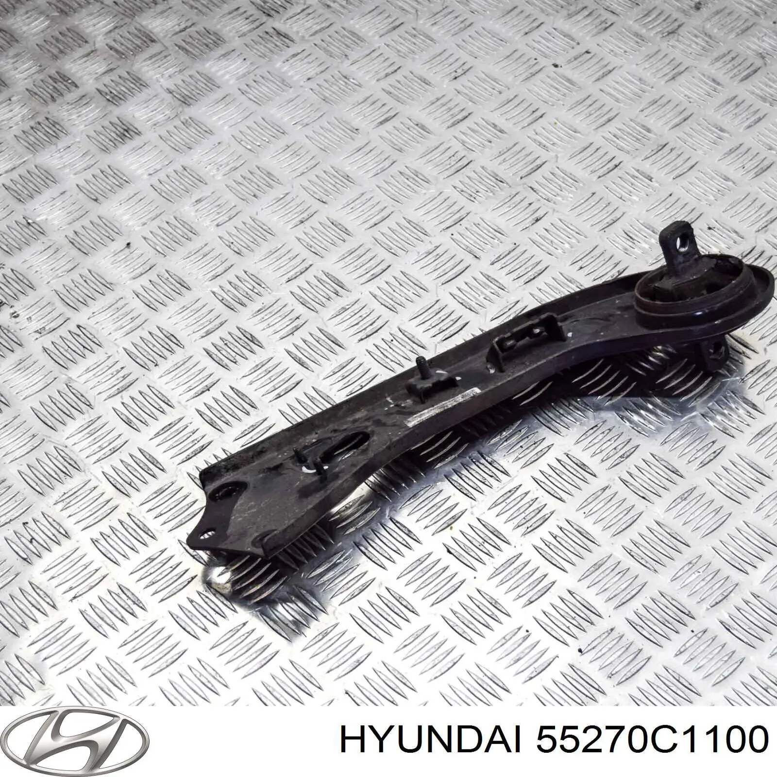 55270C1100 Hyundai/Kia Рычаг (тяга) задней подвески продольный нижний левый