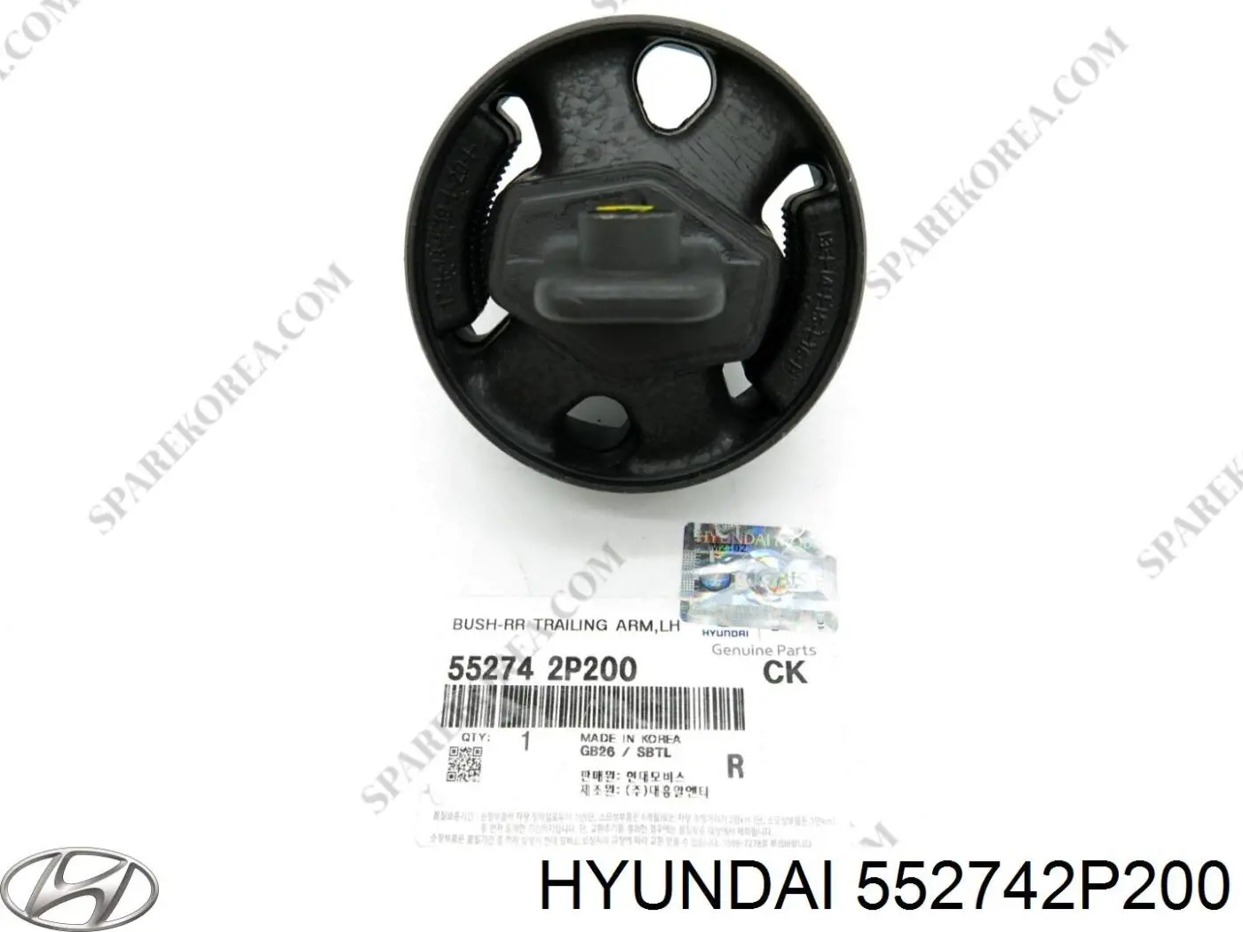 Сайлентблок заднего продольного рычага, передний Hyundai/Kia 552742P200 цена, от 32.49 USD