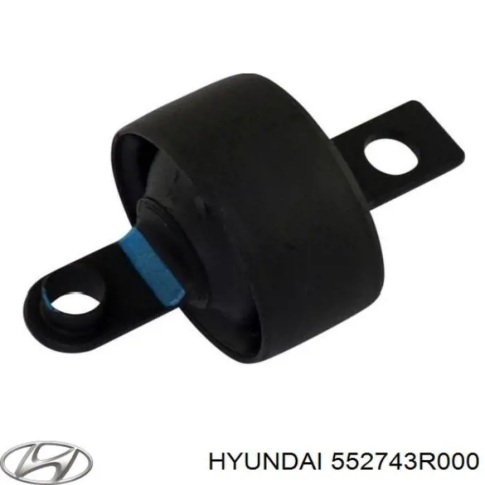 552743R000 Hyundai/Kia bloco silencioso do braço oscilante inferior traseiro longitudinal