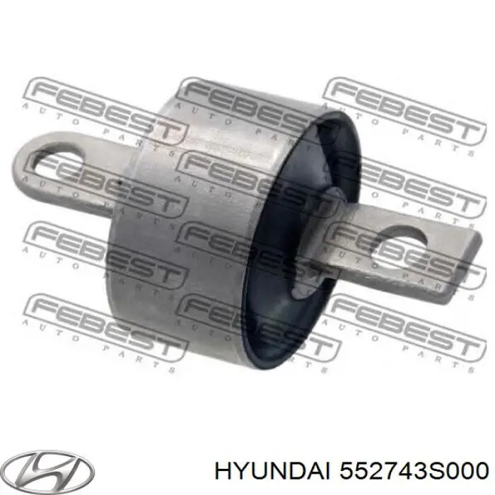 Сайлентблок заднего продольного рычага Hyundai/Kia 552743S000 цена, от 18.58 USD