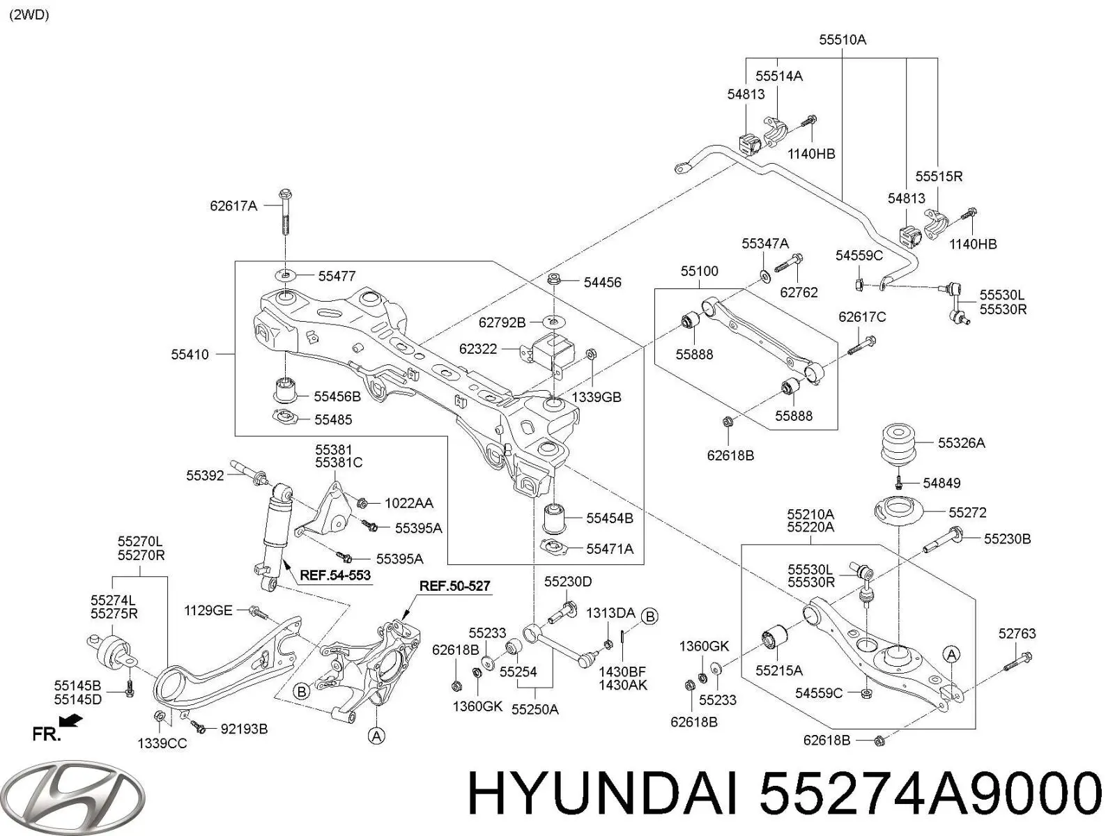  55274A9000 Hyundai/Kia