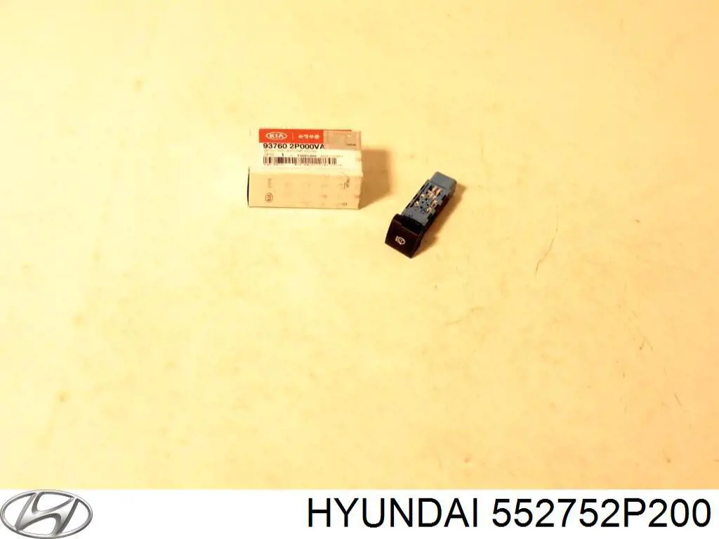 552752P200 Hyundai/Kia Сайлентблоки продольных рычагов передней подвески